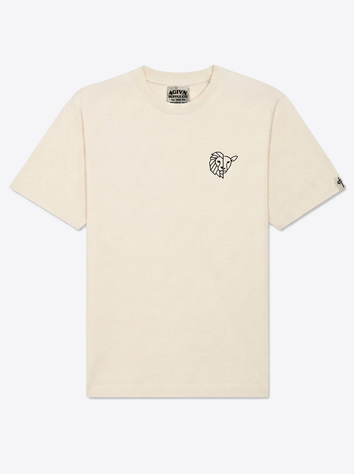 Roar and Whisper, Natural Raw, flat lay